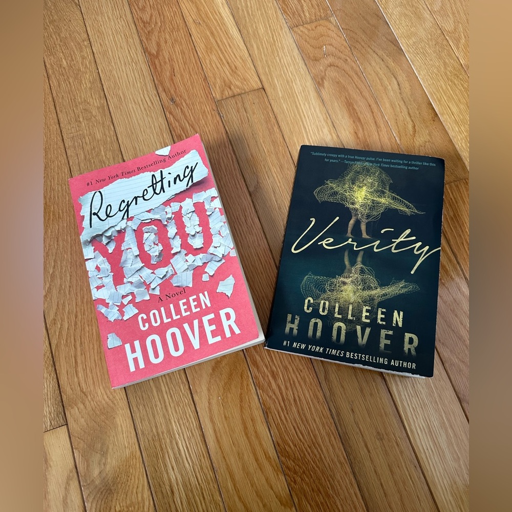 Regretting You and Verity by Colleen Hoover